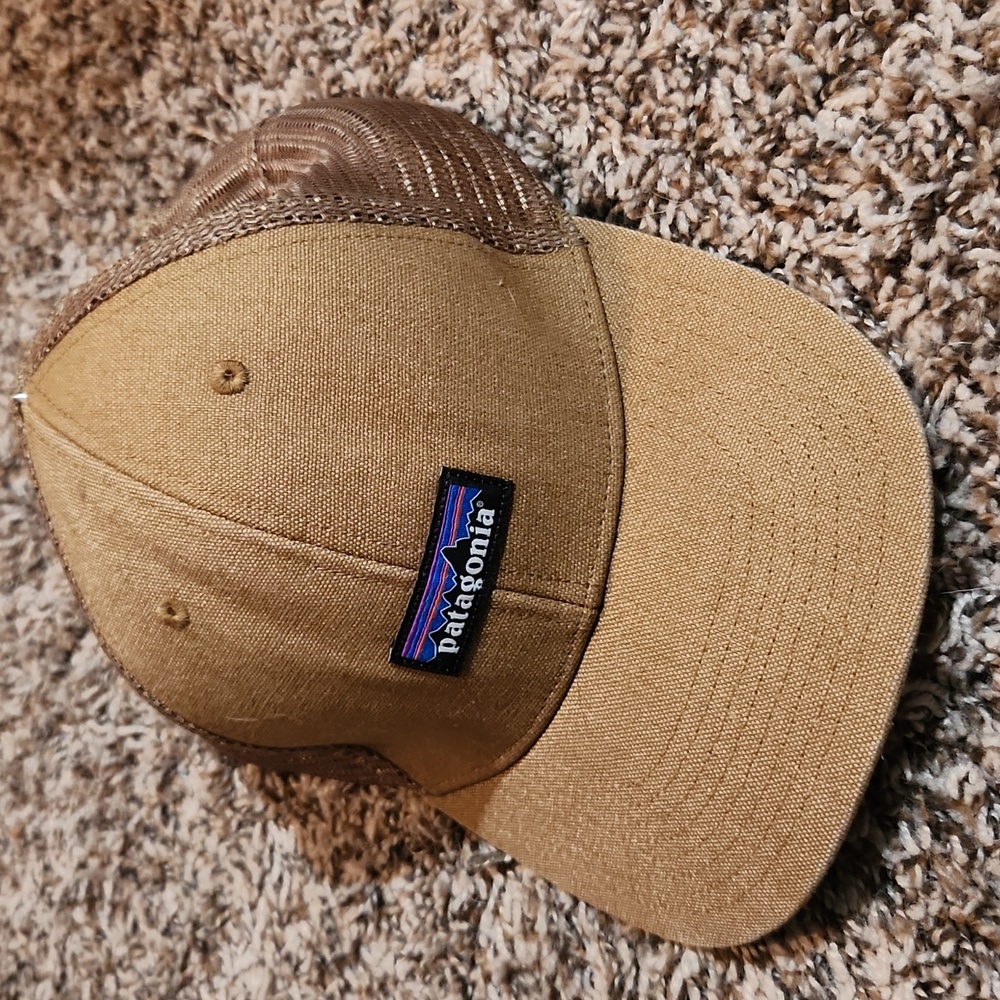 Patagonia Tin Shed Coriander Brown Trucker Hat - Picture 3 of 7
